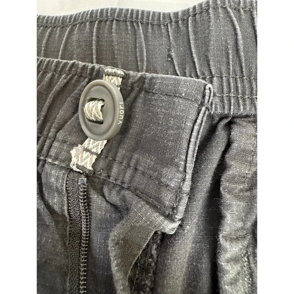 Vuori Ripstop Climber Shorts Small Charcoal Grey V370 Elastic Waist 8